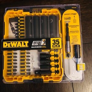 Dewalt 35 Screwdriver Bit Set. Never used.
